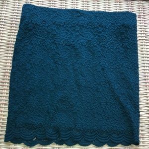 Torrid lace boycon skirt